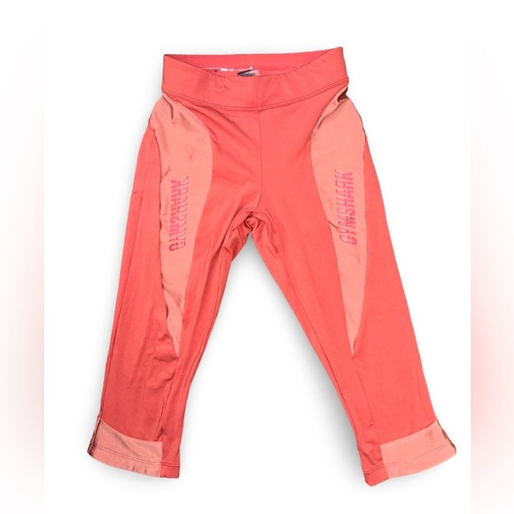 Gymshark Turbo Cropped tampers Leggings Size Small - Picture 1 of 6